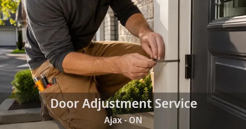 Door Adjustment Service Ajax - ON