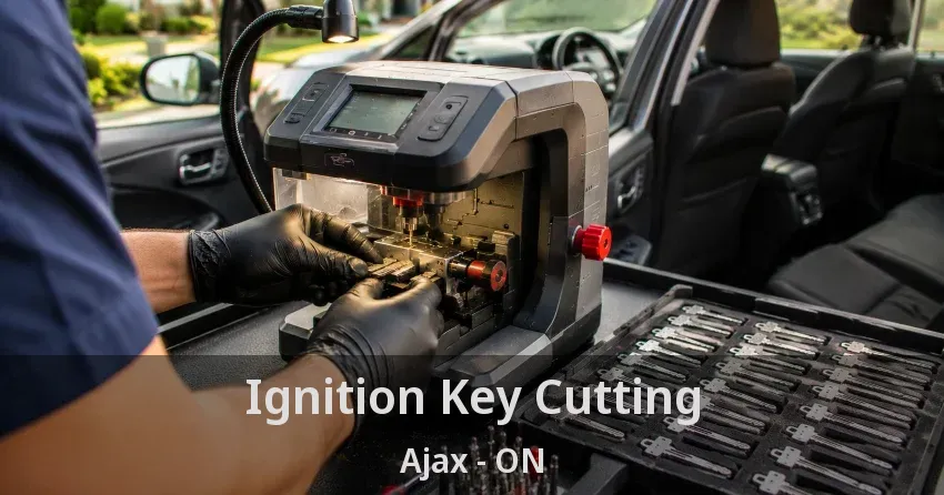 Ignition Key Cutting Ajax - ON