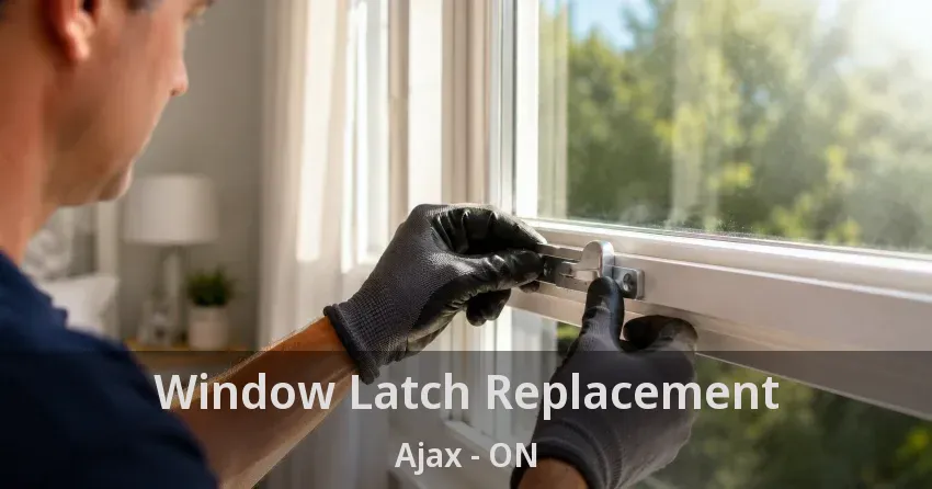 Window Latch Replacement Ajax - ON