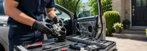 Jammed Car Lock Service Ajax